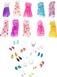 Nukunukkude riiete ja aksessuaaride komplekt – 43 osa