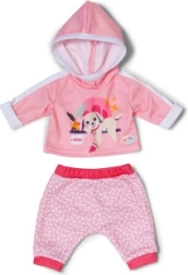 Roosa dressikomplekt BABY born 43 cm nukkudele