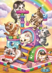 Ravensburgeri pusle Mängulised kassipojad, 35 tükki