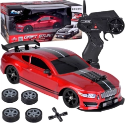 RC drift car 4x4 1:16 with smoke effect and LED lighting