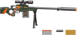 Laste püss AWM padrunite ja vahtnooledega 76 cm