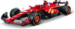 Bburago mudelikomplekt 1:24 FERRARI F1 SF24 2024 nr 55 Carlos Sainz alusplaadiga