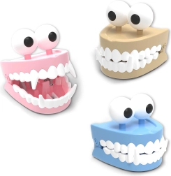 Keeratav hirmutav hammaste mänguasi