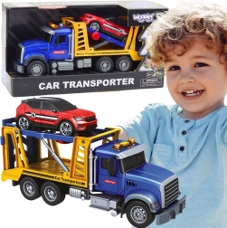 WOOPIE puksiirveok väikese autoga, tuli ja heli