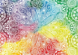 YAZZ pusle Lillemandala 1000 tükki