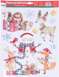 Christmas window decoration 41 × 29 cm