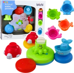 Interactive Bathroom Toy with Fountain for Kids