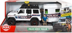 Mounted Police Set with Mercedes Car 40 cm