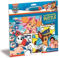 CLEMENTONI Water-Painting Puzzle Water Magic: PAW Patrol 30 Pieces