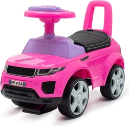 Laste sõiduk Baby Mix Prime SUV roosa kunstnahast istmega