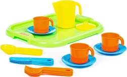 Teekomplekt kolmele koos kandikuga