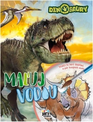 Maxi maali veega dinosaurused – maagilised vesivärvimispildid