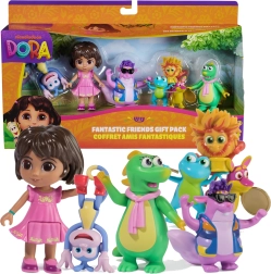Dora avastaja – kinkekomplekt Fantastic Friends, 5 figuuri