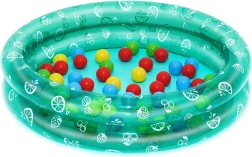 Täispuhutav pallibassein 91 × 20 cm BESTWAY + 50 palli – Roheline