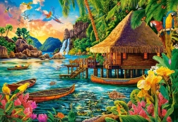 Puzzle 1000 tükki Troopiline saar