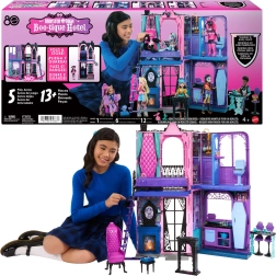 Monster High Boo-tique Hotel – spooky foldable doll hotel playset with furniture and accessories