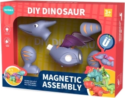 Magnetiline kokkupandav ehituskomplekt pterosaurusega