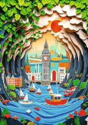 Trefl Paper Art pusle: London 1000 tükki