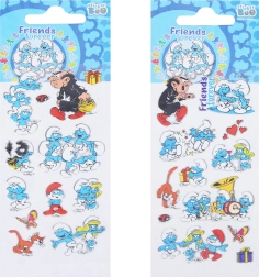 Smurfide kleebised 12 tk