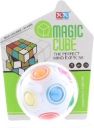 Plastic puzzle ball 8 cm