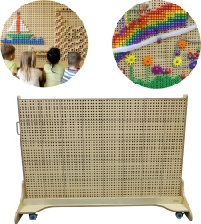 MASTERKIDZ Free-standing Creative STEM Board 166 × 125 cm