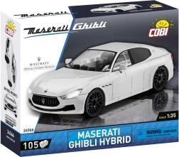 COBI MASERATI Ghibli Hybridi ehituskomplekt mõõtkavas 1:35