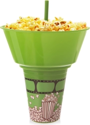 Roheline joogitops popcornikausiga 500 ml