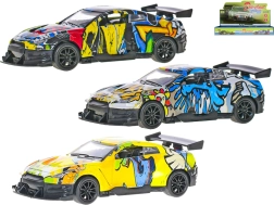 Metallist sportauto mudel 1:36 tagasiveoga