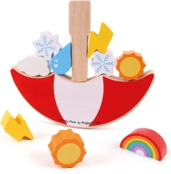 Puust tasakaalumäng „Ilm” BIGJIGS TOYS