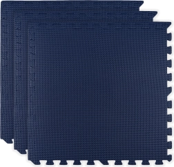 HUMBI vahtmatt 180×60, suured veekindlad pusletükid, turvaline, 3 tk, tumesinine
