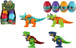 Kruvitav dinosaurus munas 15 cm – ehituskomplekt lastele