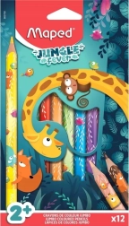 Maped Jungle Fever Jumbo värvipliiatsid