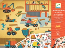 Ületrükipiltide komplekt Autod Djeco