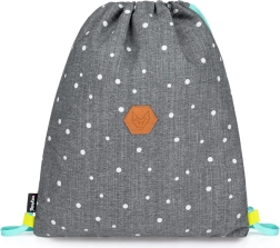 Sports Backpack OXY Scooler Grey Dots