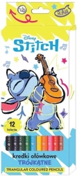 Värvilised pliiatsid Lilo ja Stitch – 12 tk