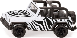 Siku Jeep Wrangler Safari – metallmudel mõõtkavas 1:55 haakeseadmega