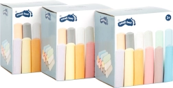 SMALL FOOT värviliste kriitide komplekt – 3×12 tükki kõnniteele ja tahvlile