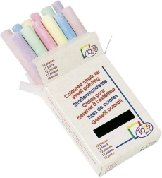 Värviline kriit tahvlile või asfaldile