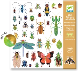 Metallic Stickers Microcosm