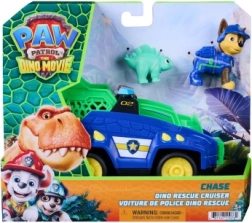 Paw Patrol: Dino film – päästesõiduk Chase Dino Rescue Cruiser koos kujukestega