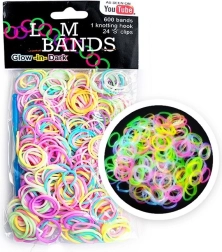 Pimedas helendavad Loom-kummid – loominguline komplekt 600 tk