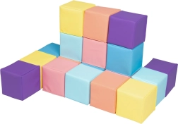 2Kids Toys foam blocks pastel (18 pcs)
