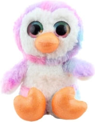 Pastelne plüüsist pingviin 20 cm