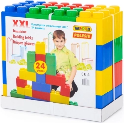 XXL ehitusklotsid 24 osa Wader