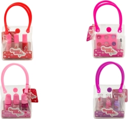 Laste mini käekott meigitoodetega – 4 varianti