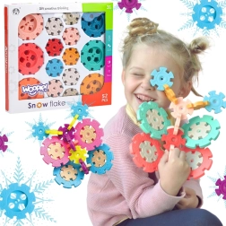 Wafle ehitusklotsid Siilid 52 tk