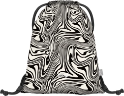 Stylish backpack with psychedelic pattern