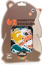 Djeco minu esimesed kleepsud – metsloomad