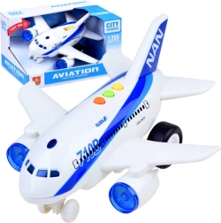 Interaktiivne reisilennuk tulede ja helidega, hõõrdejõu vedu 1:200