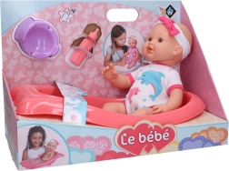 Nukk pissib koos komplekti ja vanniga 41 cm